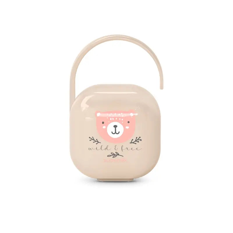 Suavinex Porte sucette +0 mois Rose Wild&Free