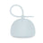 Suavinex Porte sucette en silicone avec poignée, +0 mois, Ballad Blue