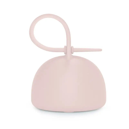 Suavinex Porte sucette en silicone avec poignée, +0 mois, eau de rose