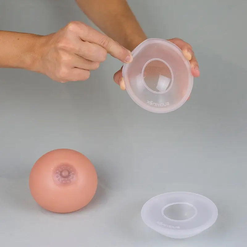Suavinex Set 2 coquilles de protection et 2 coquilles de collection