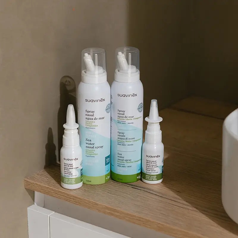 Suavinex Spray Décongestionnant Nasal Pour Bébés +3 Mois, 30 ml