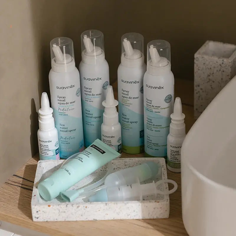 Suavinex Spray Décongestionnant Nasal Pour Bébés +3 Mois, 30 ml