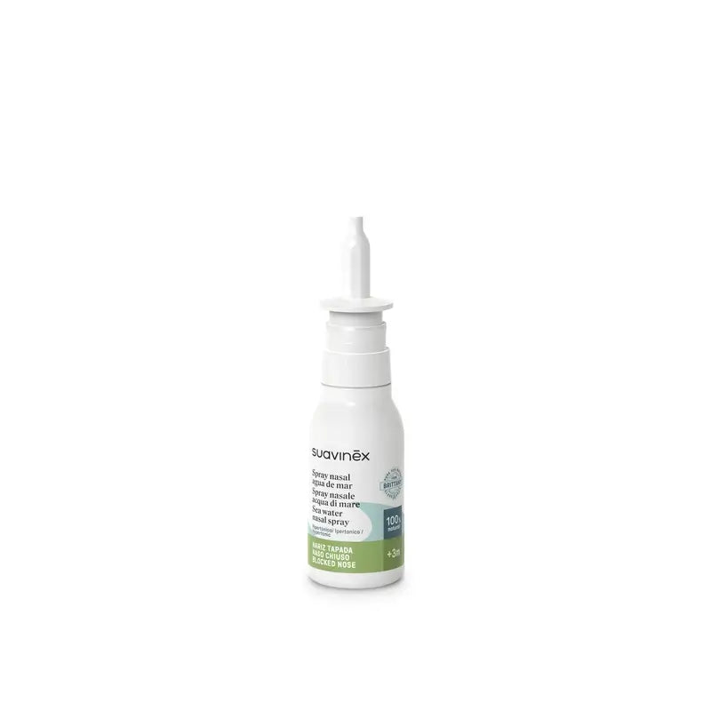 Suavinex Spray Décongestionnant Nasal Pour Bébés +3 Mois, 30 ml