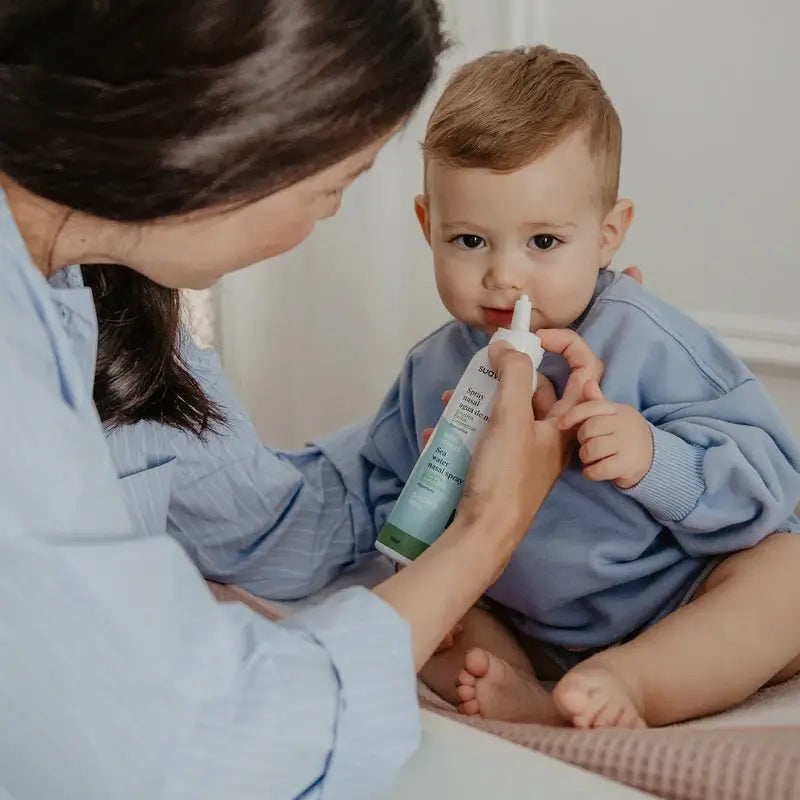 Suavinex Spray Décongestionnant Nasal Pour Bébés +3 Mois, 30 ml
