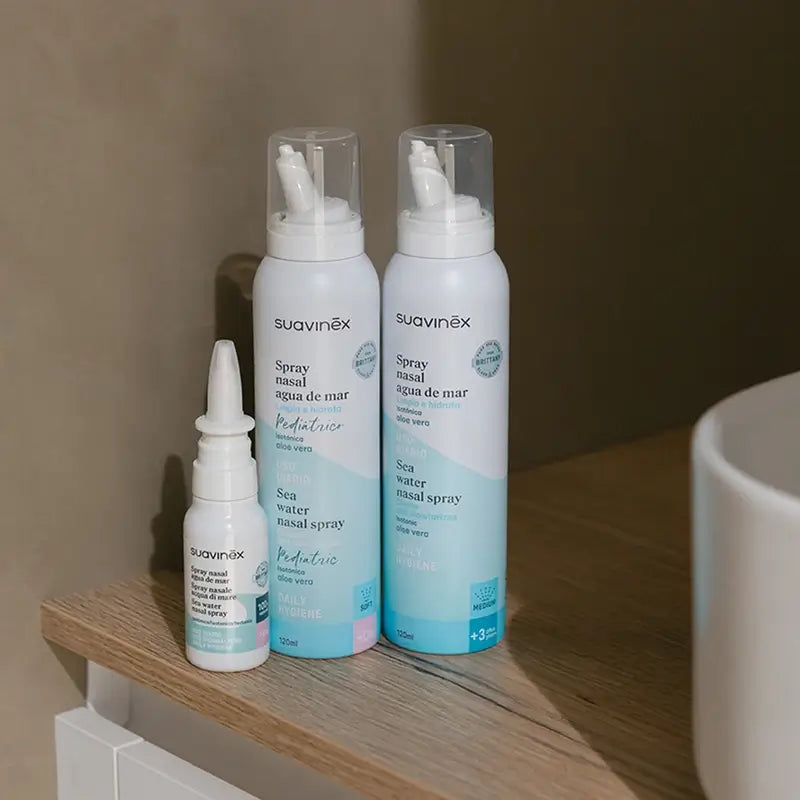 Suavinex Spray nasal isotonique pour bébés +0 mois, 30 ml