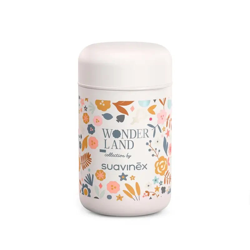 Suavinex Papillero Thermos 400 Ml, Wonderland Flowers
