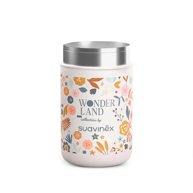 Suavinex Papillero Thermos 400 Ml, Wonderland Flowers