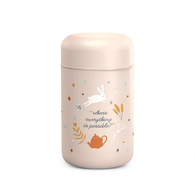 Suavinex Papillero Thermos 400 Ml, Wonderland Pink