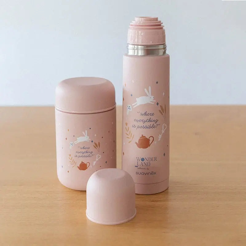Thermos à liquide Suavinex 500 ml, Wonderland Pink