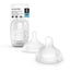 Suavinex 2 paquets de tétines physiologiques Sx Pro Silicone. Débit moyen (M)