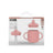 Suavinex Tasse d'apprentissage 3-en-1 en silicone, +6 mois, rose