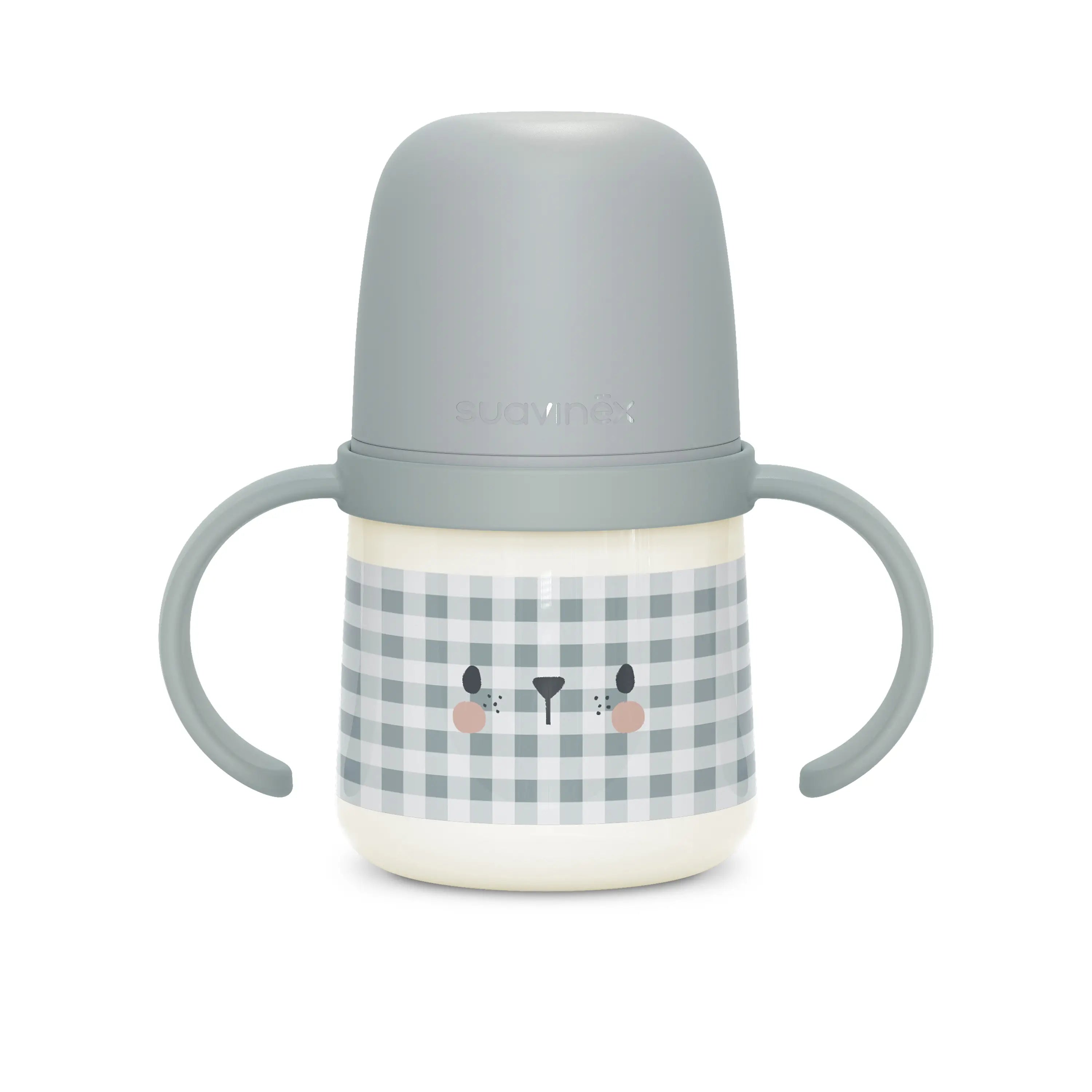 Suavinex Baby Learning Cup, anti-colique, +6 mois, bleu, 1 unité