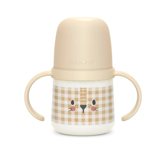 Suavinex Baby Learning Cup, anti-colique, +6 mois, beige, 1 unité