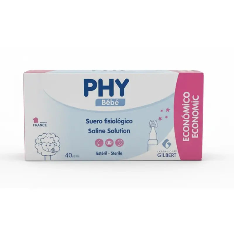 PHY Baby Physiological Serum 40 Single Dose x 5 ml
