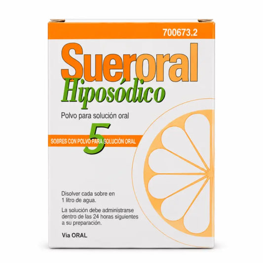 Sueroral Hyposodium Sueroral Poudre pour solution orale 5 Sachets
