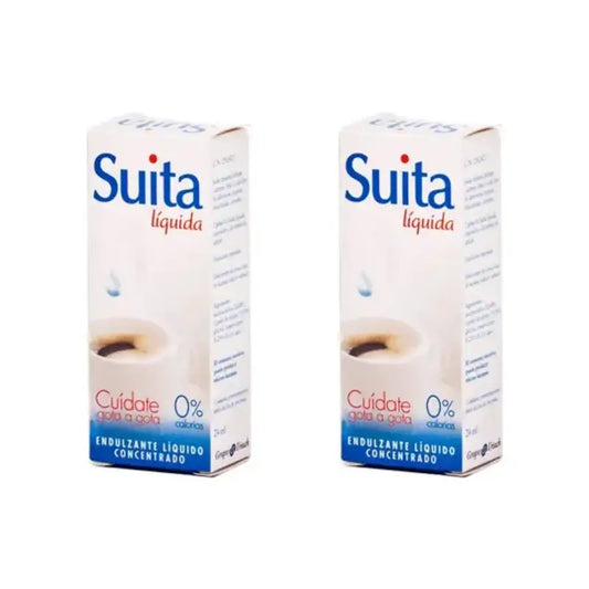 Suita édulcorant liquide concentré, 2X24 Ml