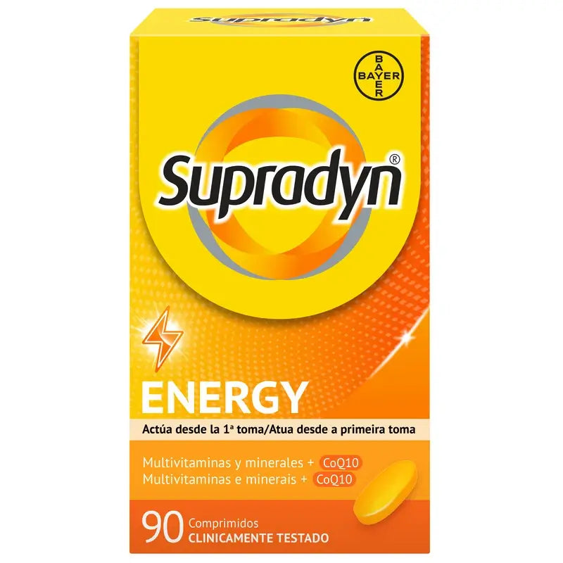 Supradyn Energy Vitamins, Minerals and Energy, 90 Tablets