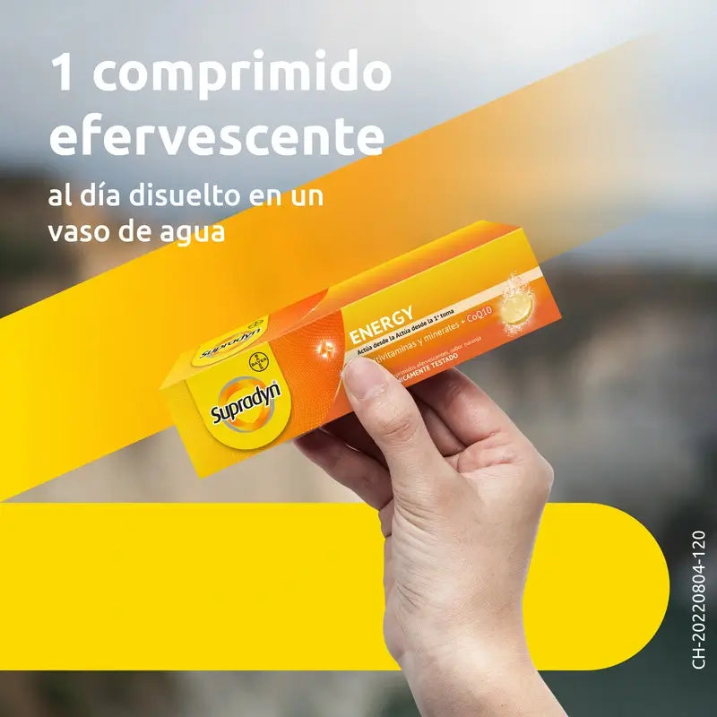 Supradyn Energy Vitamines et énergie, 15 comprimés effervescents