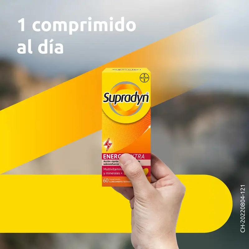Supradyn Energy Extra Sport Vitamines et énergie, 60 comprimés