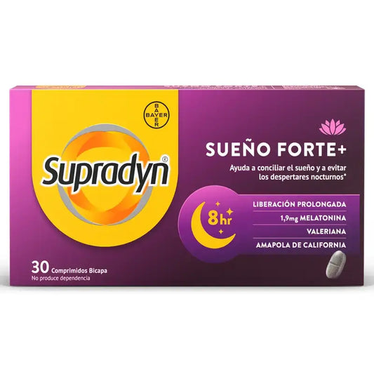 Supradyn Sleep Forte+ réduit les réveils nocturnes, 30 comprimés