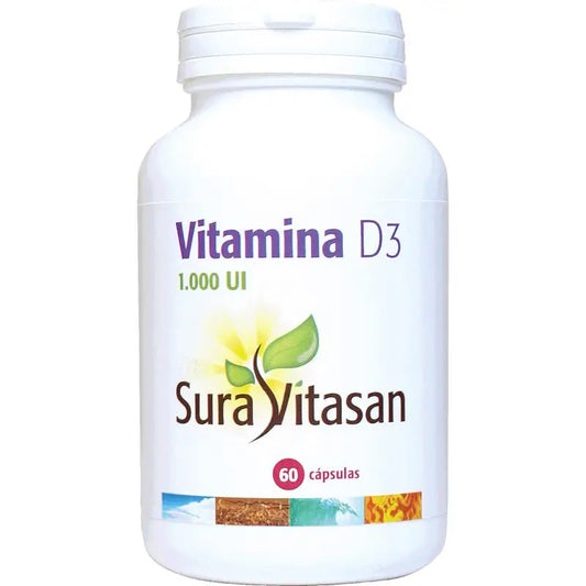 Sura Vitasan Vitamin D3 , 60 capsules