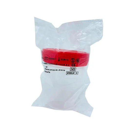 Surgicalmed Enfa 120 Ml Urine Collector Container - Red (Bar Code), 1 piece