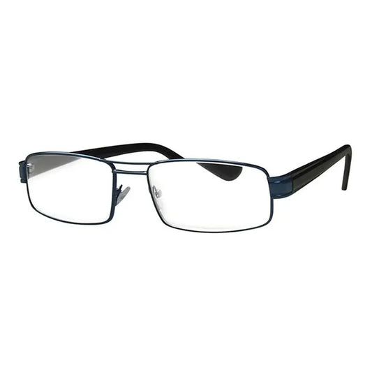 Surgicalmed Euro Optics Lunettes de lecture pour presbyte Cima (Temples bleues et noires) (+2.50) Temples bleues et noires, 1 pièce