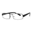 Surgicalmed Euro Optics Lunettes de lecture pour presbyte Cima (noir et tempes noires) (+1.50) noir et tempes noires, 1 pièce