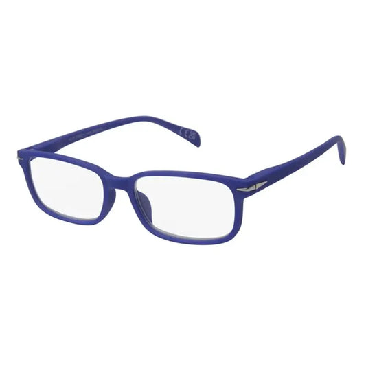 Surgicalmed Euro Optics Lunettes de lecture Duna Presbyopia (Bleu marine foncé et décor argenté) (+2.00) Bleu marine foncé et décor argenté, 1 pièce