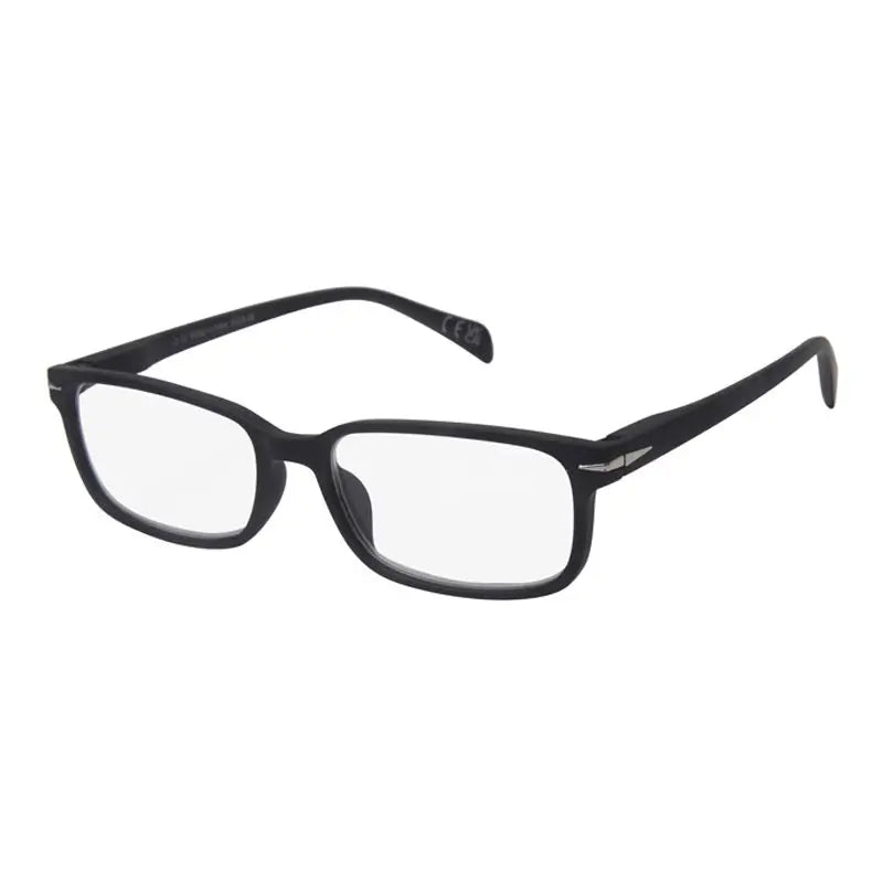 Surgicalmed Euro Optics Lunettes de lecture Duna Presbyopia (Noir mat avec décoration argentée) (+2.00) Noir mat avec décoration argentée, 1 pièce