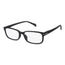 Surgicalmed Euro Optics Duna Presbyopia Reading Glasses (Matte Black with Silver Decoration) (+2.50) Matte Black with Silver Decoration, 1 piece