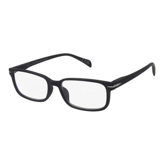 Surgicalmed Euro Optics Lunettes de lecture Duna Presbyopia (Noir mat avec décoration argentée) (+3.00) Noir mat avec décoration argentée, 1 pièce