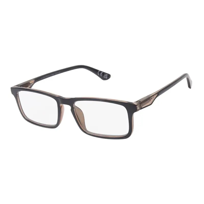 Surgicalmed Euro Optics Joya Lunettes de lecture pour presbytes (Nude Clear With Black Front) (+1.50) Nude Clear With Black Front, 1 piece