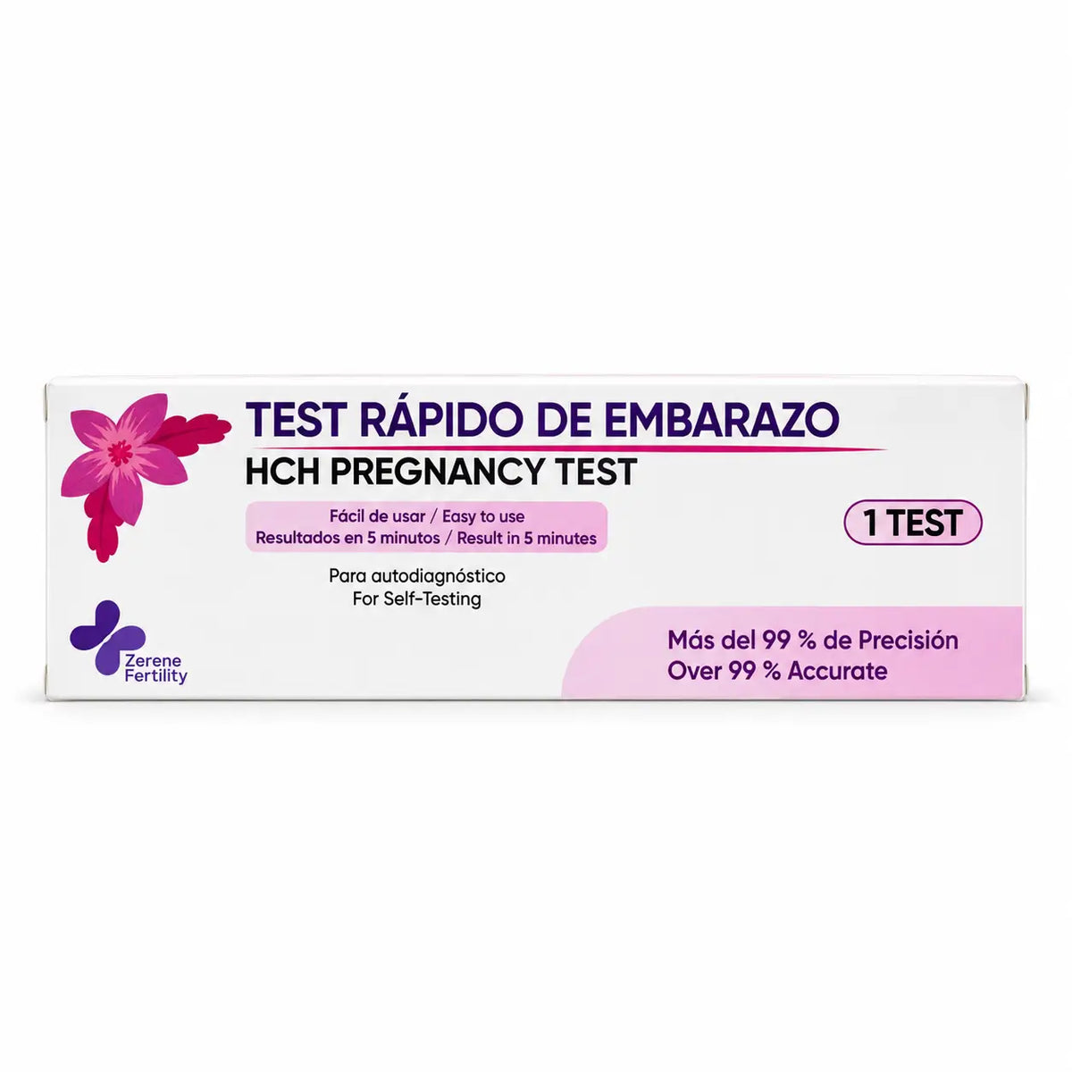 Surgicalmed Zerene Fertility Zerene Fertility Test de grossesse rapide, 1 unité
