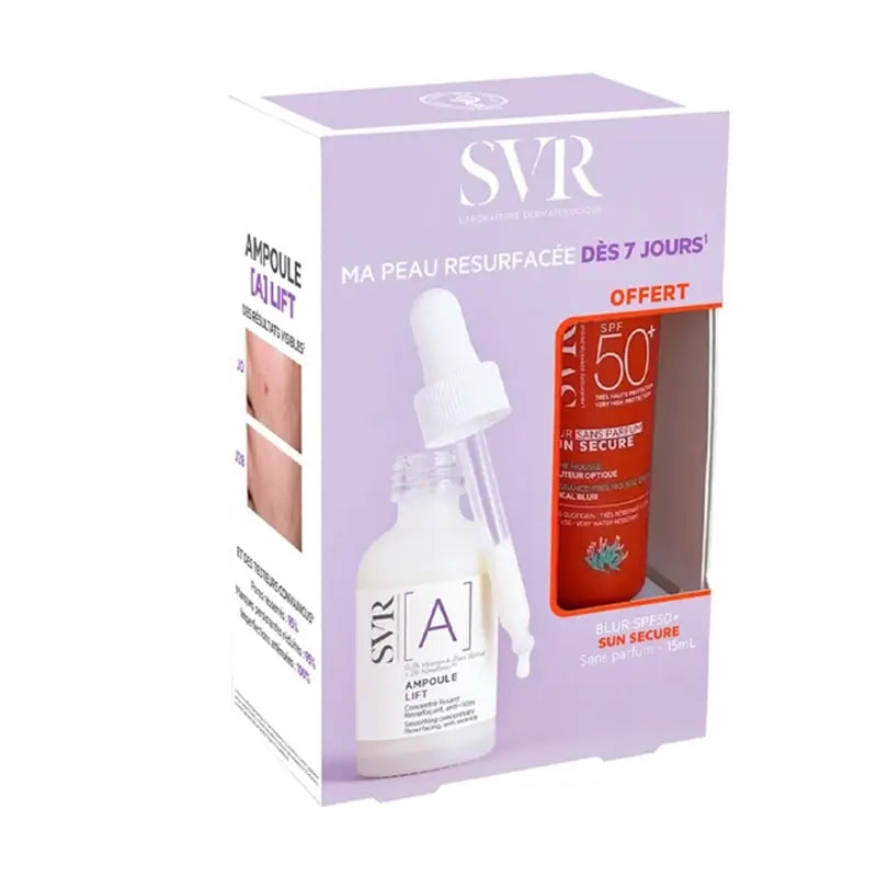 SVR Ampoule Lift Renewal Duo [A] 30 ml + Photoprotecteur 15 ml
