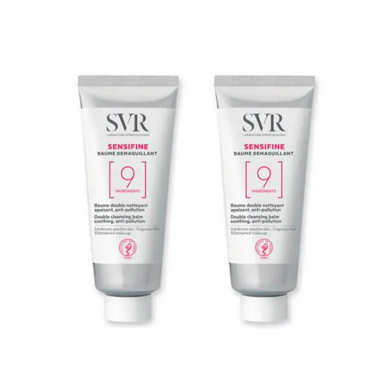 Svr Duplo Sensifine Baume Démaquillant, 2 X 100 Ml