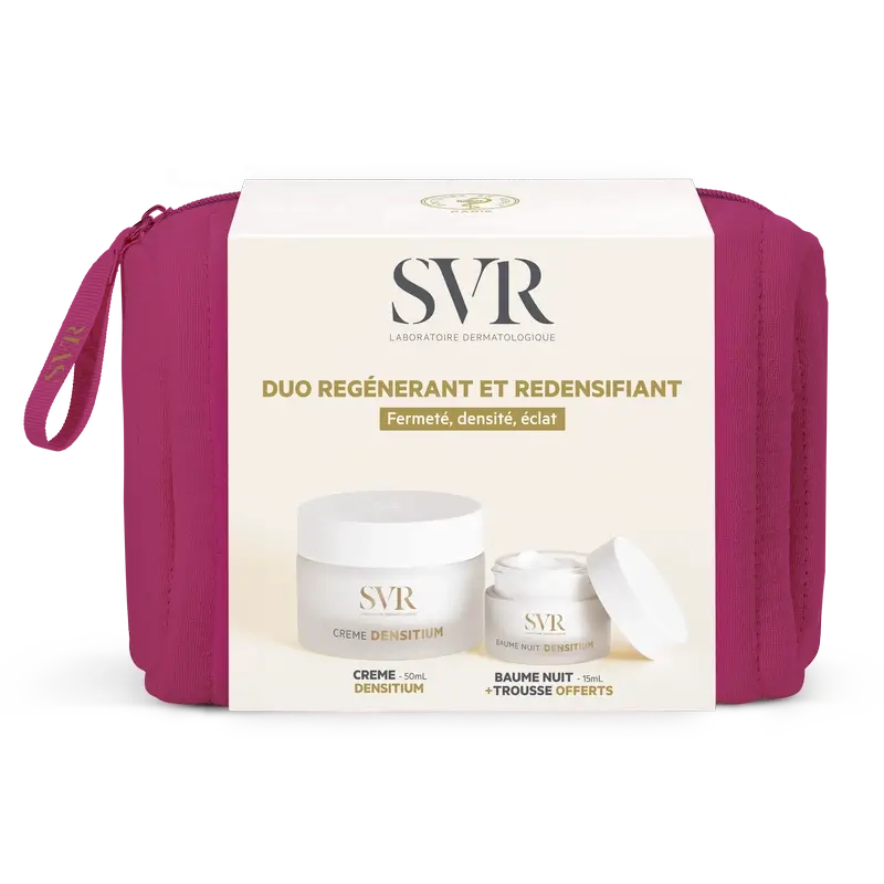Trousse de toilette Svr Crème Densitium 50 Ml + Baume Nuit Densitium 15 Ml, 65 ml