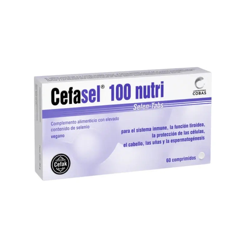 Cefak Cefasel 100 Nutri, 60 comprimés