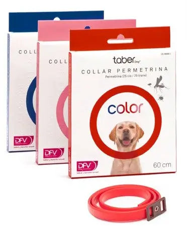 Taberdog Permethrin Collar 60 cm Pink