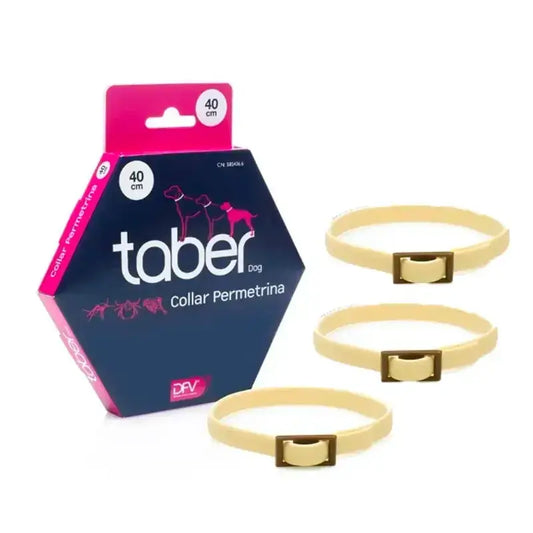 Taberdog Permethrin Collar, Pack 3 x 40Cm