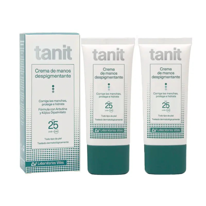 Tanit Duplo Crème mains dépigmentante Spf 25