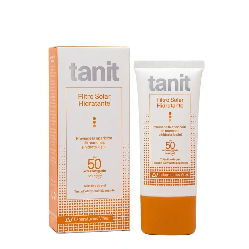 Tanit Crème solaire hydratante SPF50, 50 ml