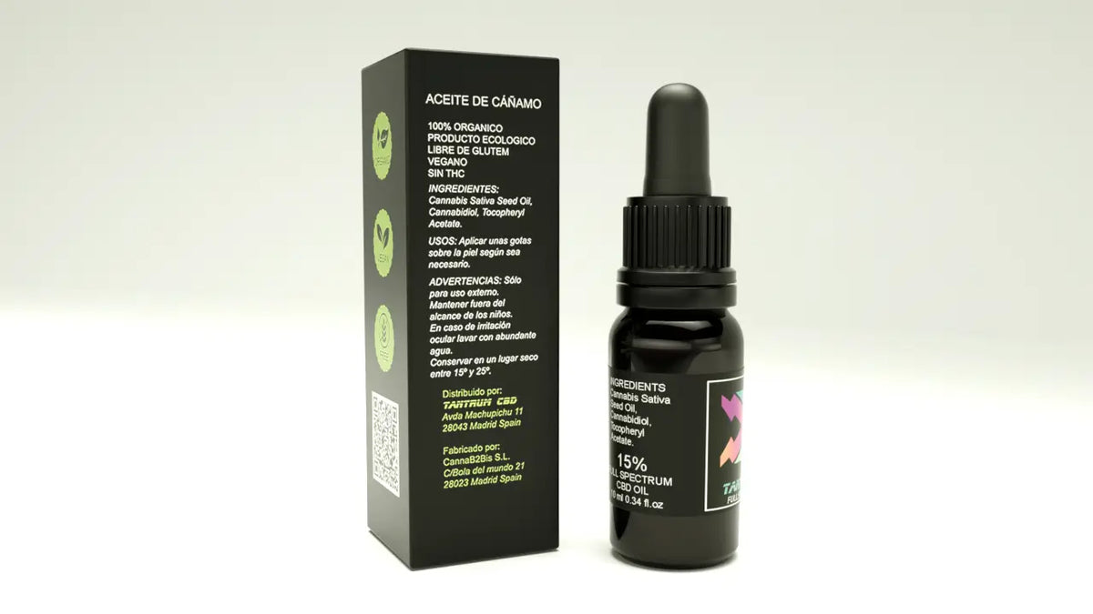 Tantrum Full Spectrum CBD Oil 15% Hso, 10 ml