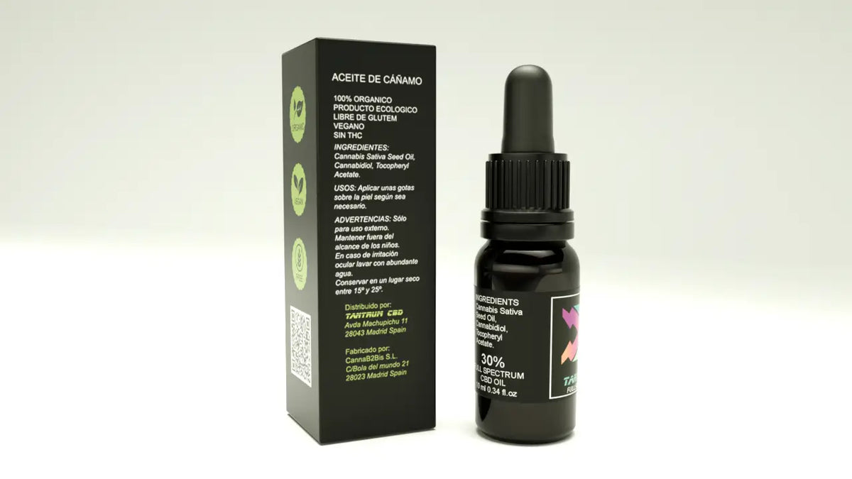 Tantrum Full Spectrum CBD oil 30% Hso, 10 ml