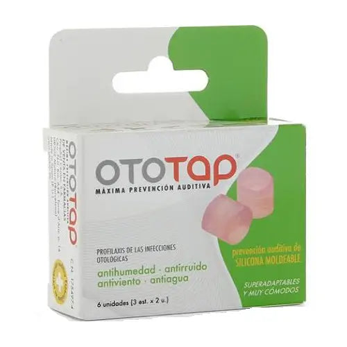 Ototap Silicone Ear Plugs 6 units