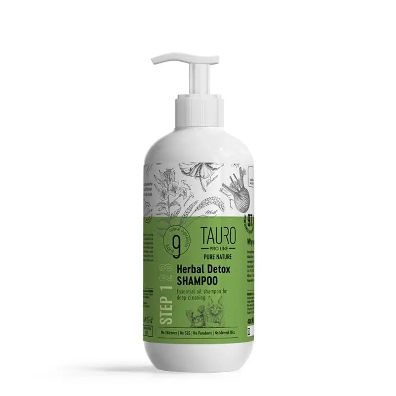 Tauro Pro Line Shampooing détox aux plantes, 400 ml