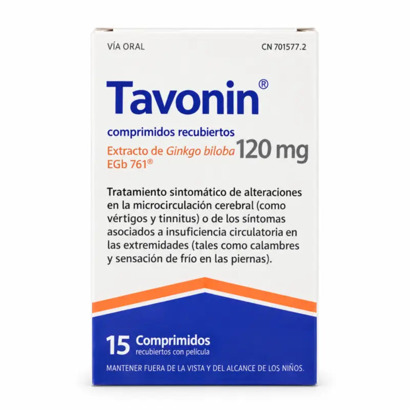 Tavonin 15 comprimés