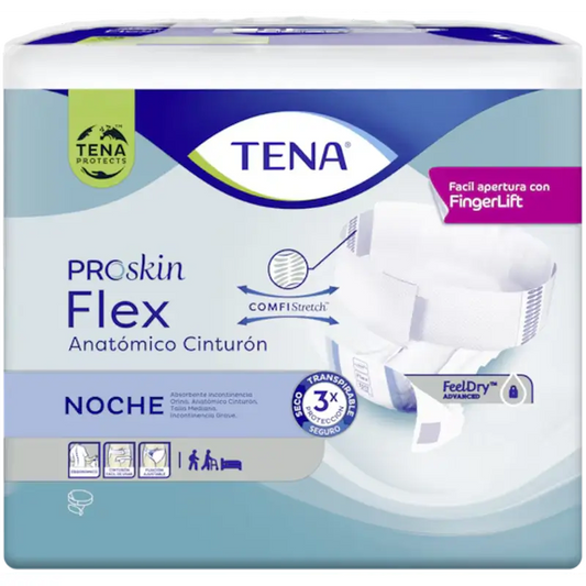Tena Flex Proskin Plus Medium Night , 80 unités