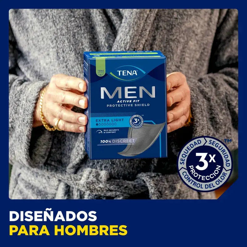 Tena Men Protective Shield Extra Light, 14 unités