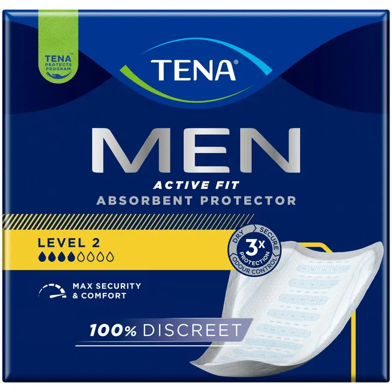 Tena Men Active Fit Level 2, 20 unités